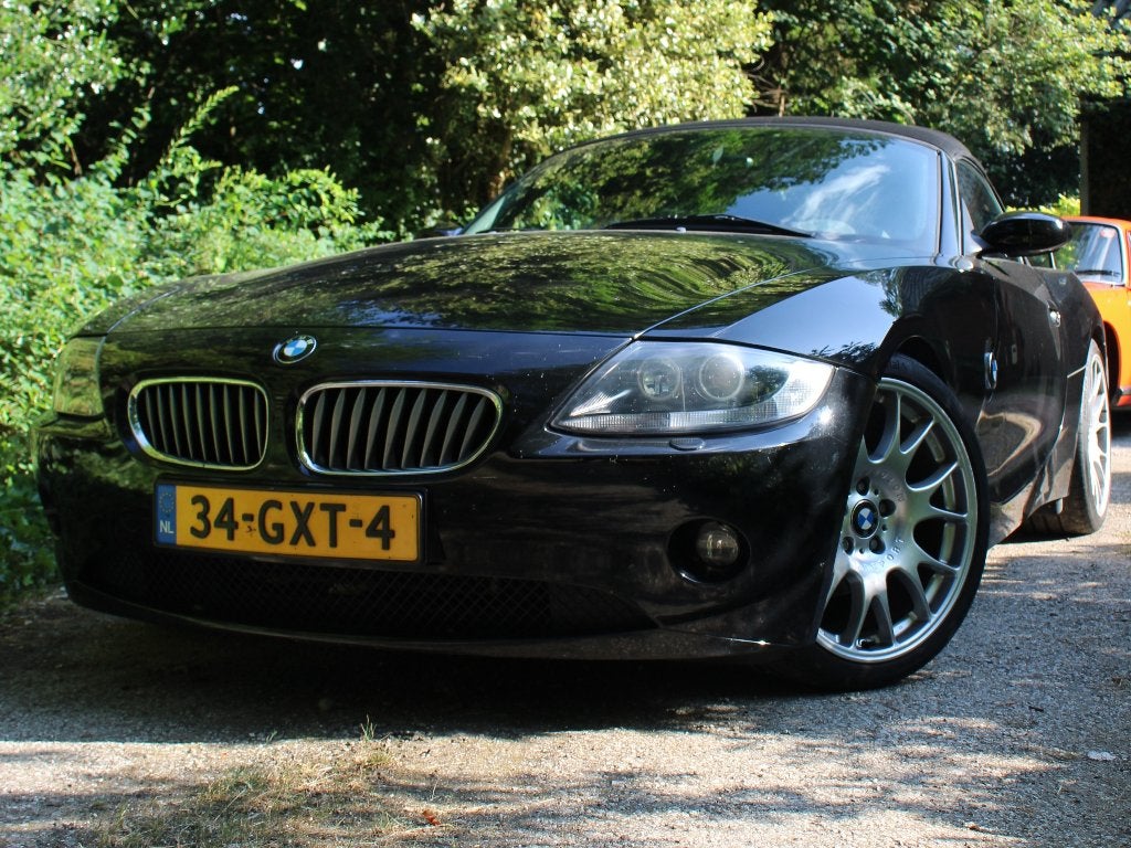 BMW Z4  3.0 2003 Zwart  | vollausstattung |, Achterwielaandrijving, Zwart, Zwart, 75 €/maand