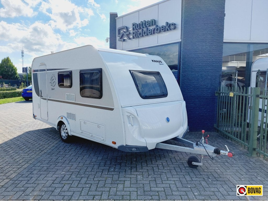 Knaus Sport 420 QD, Bedrijf, 4 tot 5 meter, Knaus, Dwarsbed