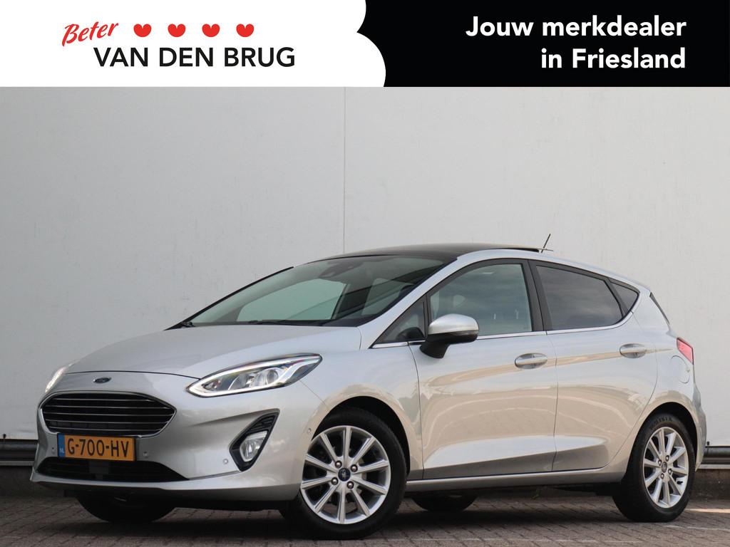 Ford Fiesta 1.0 EcoBoost Titanium | Panoramadak | Stoel, stu, Auto's, Ford, Voorwielaandrijving, Gebruikt, 1064 kg, 49 €/maand