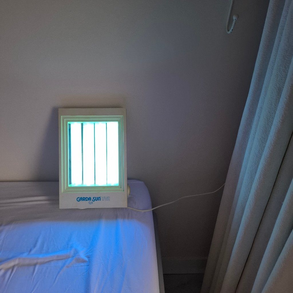 Garda Sun UVA Gezichtsbruiner Riva, Witgoed en Apparatuur, Ophalen, Gebruikt, Gezichtsbruiner, Minder dan 10 lampen