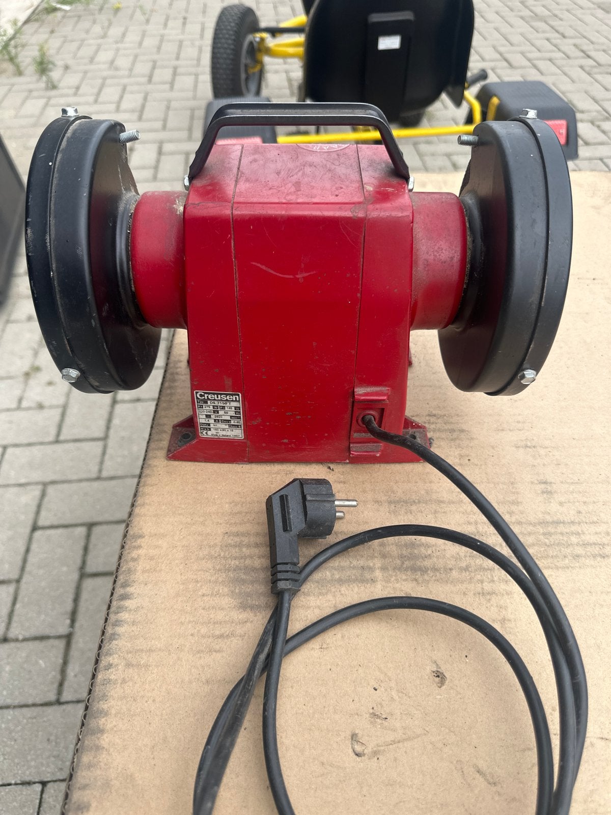 Creusen DS 7150 T Werkbankslijpmachine - Gebruikt, Ophalen, Gebruikt, Minder dan 700 watt, Werkbankslijpmachine