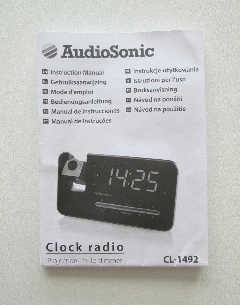 Foto 7 van AudioSonic CL-1492 – wekkerradio met wand-/plafondprojectie