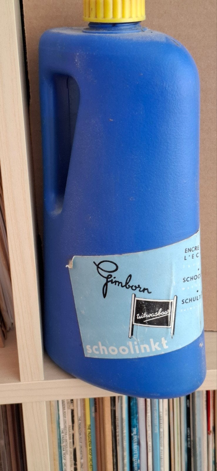 Schoolinkt van Gimborn - kunststof literfles, Ophalen of Verzenden, Zo goed als nieuw