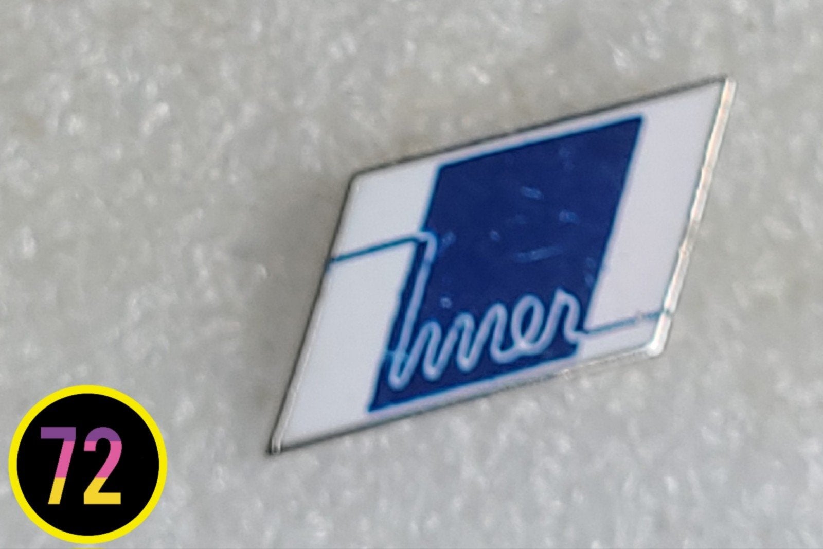Vintage Pin 'Thinner' - Zeldzaam verzamelobject, Verzenden