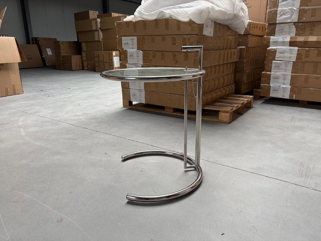 Eileen Gray Bijzettafel Salontafel – Showroommodel - Korting, 45 tot 60 cm, Overige materialen, Minder dan 55 cm, MeubelCasa