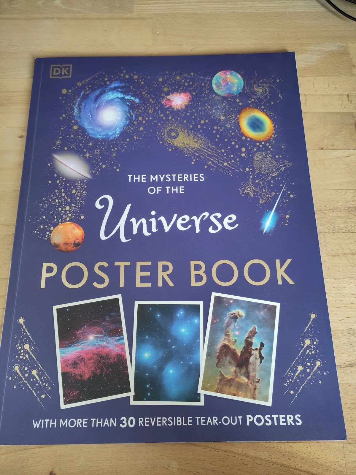The Mysteries of the Universe Poster Book - DK, Ophalen of Verzenden, Zo goed als nieuw, DK, Natuurwetenschap