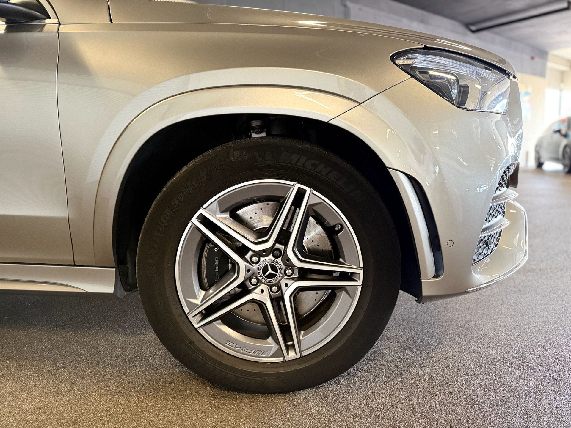Mercedes-Benz GLE 450 4-Matic AMG STYLING-PANORAMA-LUCHTVERI, Auto's, Mercedes-Benz, Gebruikt, 368 pk, 138 €/maand, GLE