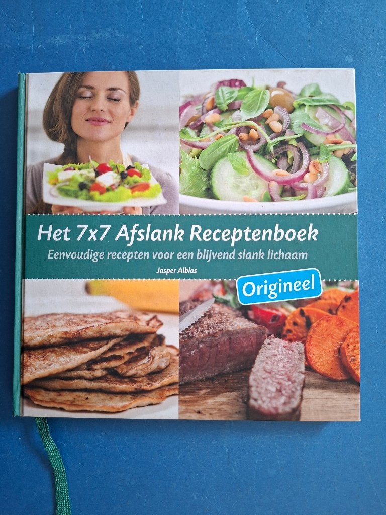 Het 7x7 Afslank Receptenboek - Origineel * Jasper Alblas, Boeken, Verzenden, Zo goed als nieuw