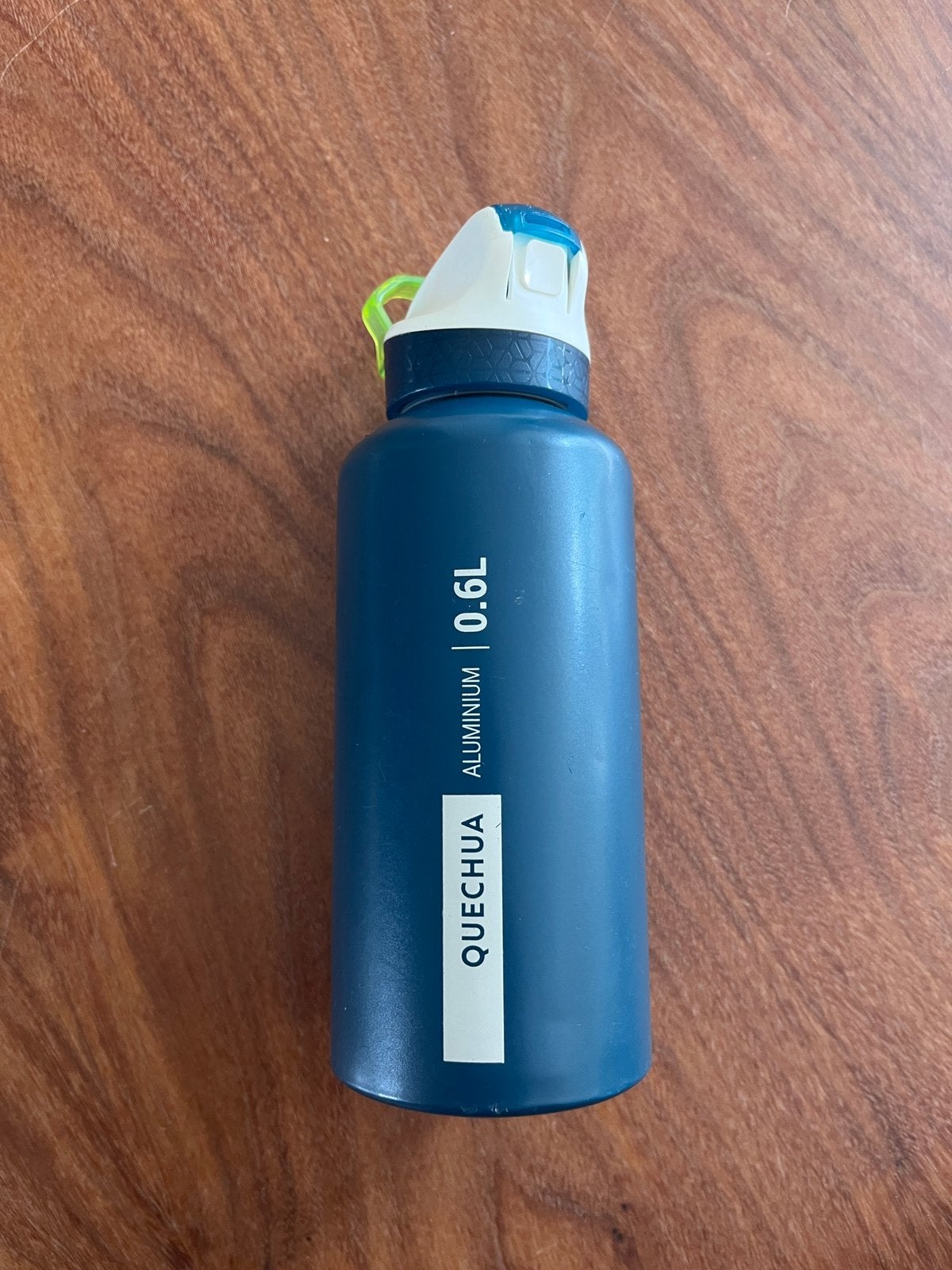 Waterfles Quechua aluminium 0,6 liter gratis, Ophalen of Verzenden, Gebruikt