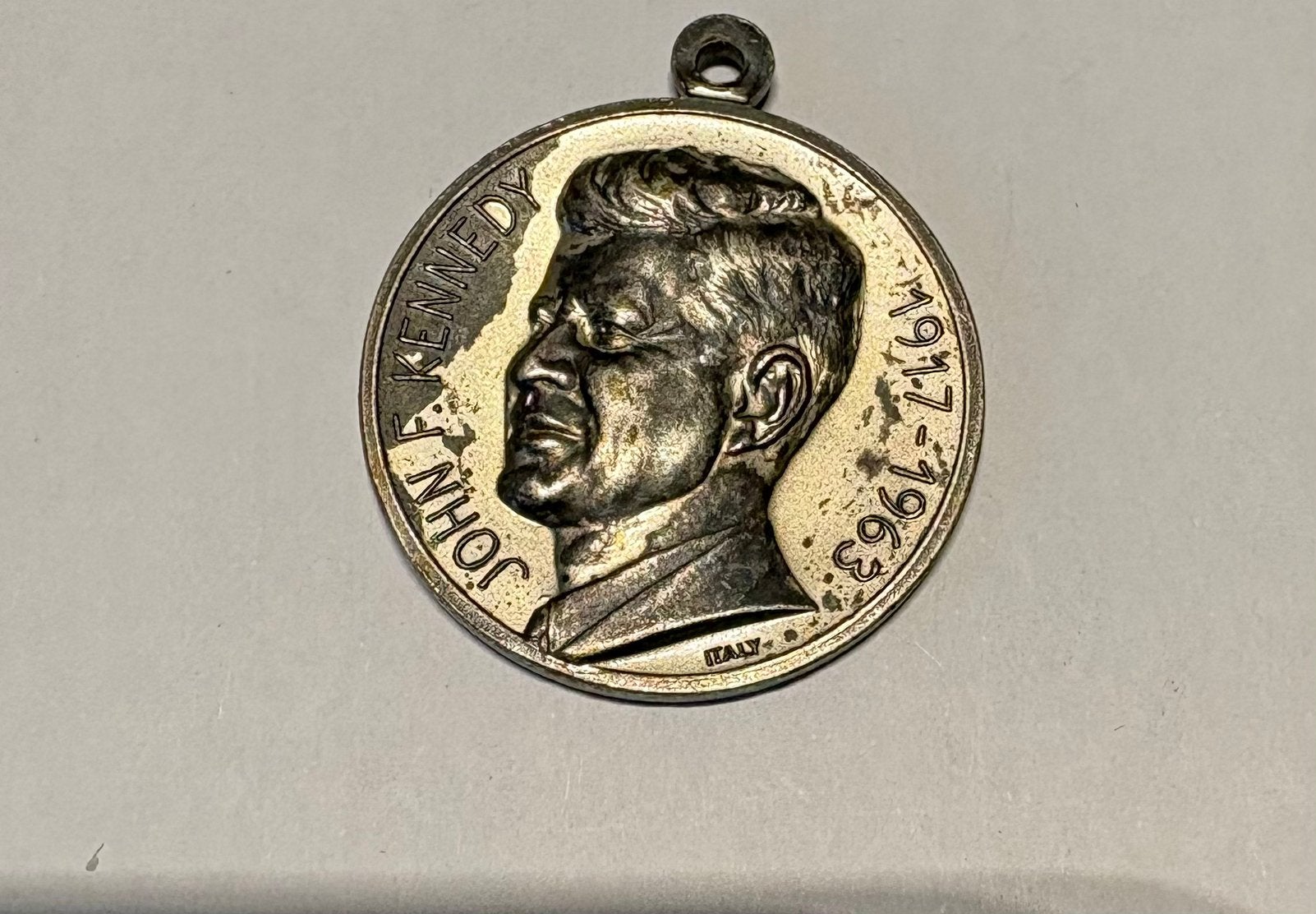 Herdenkingsmunt JF Kennedy - Paus Johannes Paulus, Ophalen of Verzenden, Overige materialen, Buitenland