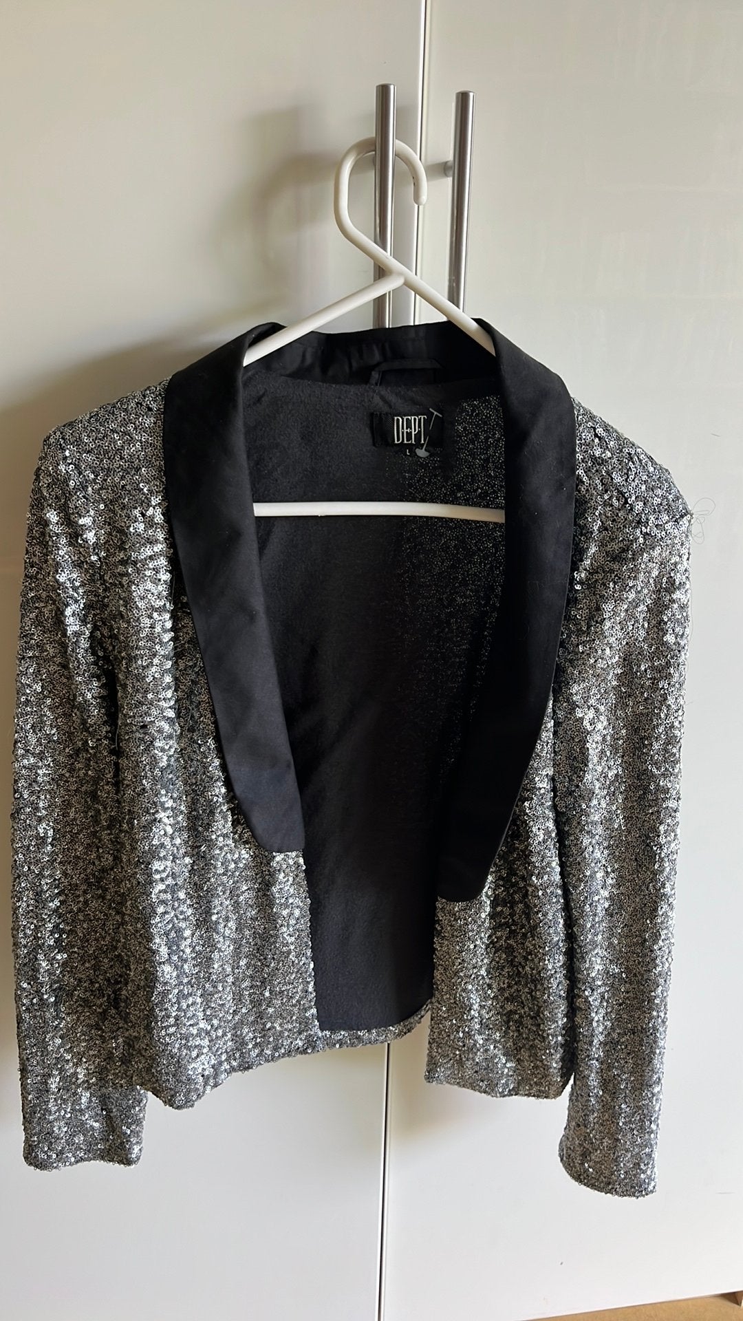 Jasje glitter, Kleding | Dames, Maat 42/44 (L), Ophalen of Verzenden, Zo goed als nieuw, Jasje