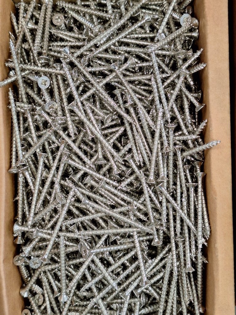 2000 Spax schroeven 5x50 vernikkeld, Ophalen of Verzenden, Nieuw, 50 tot 100 mm, Schroeven