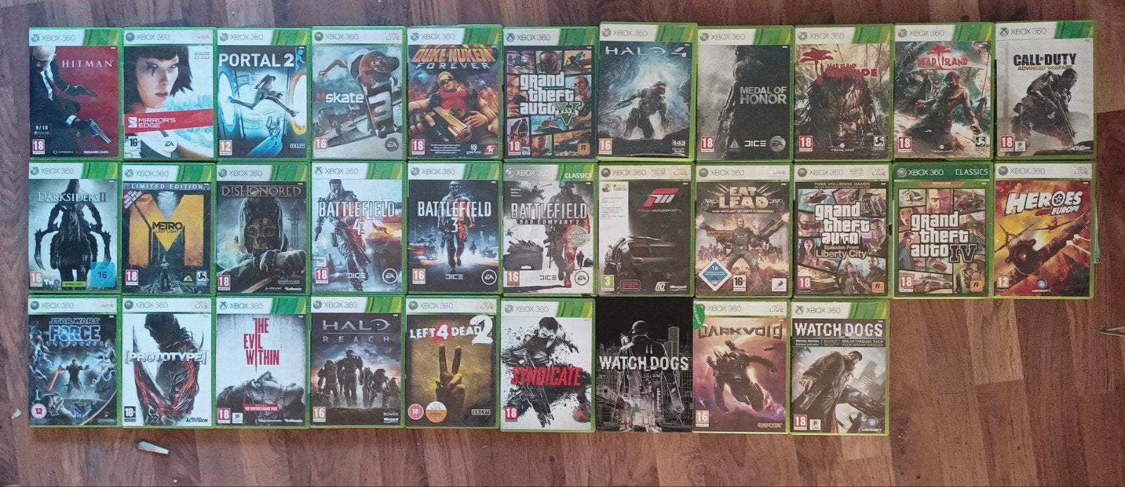 Grote collectie Xbox 360 games - Alle discs werkend, Spelcomputers en Games, Online, Gebruikt, Vanaf 18 jaar, Shooter
