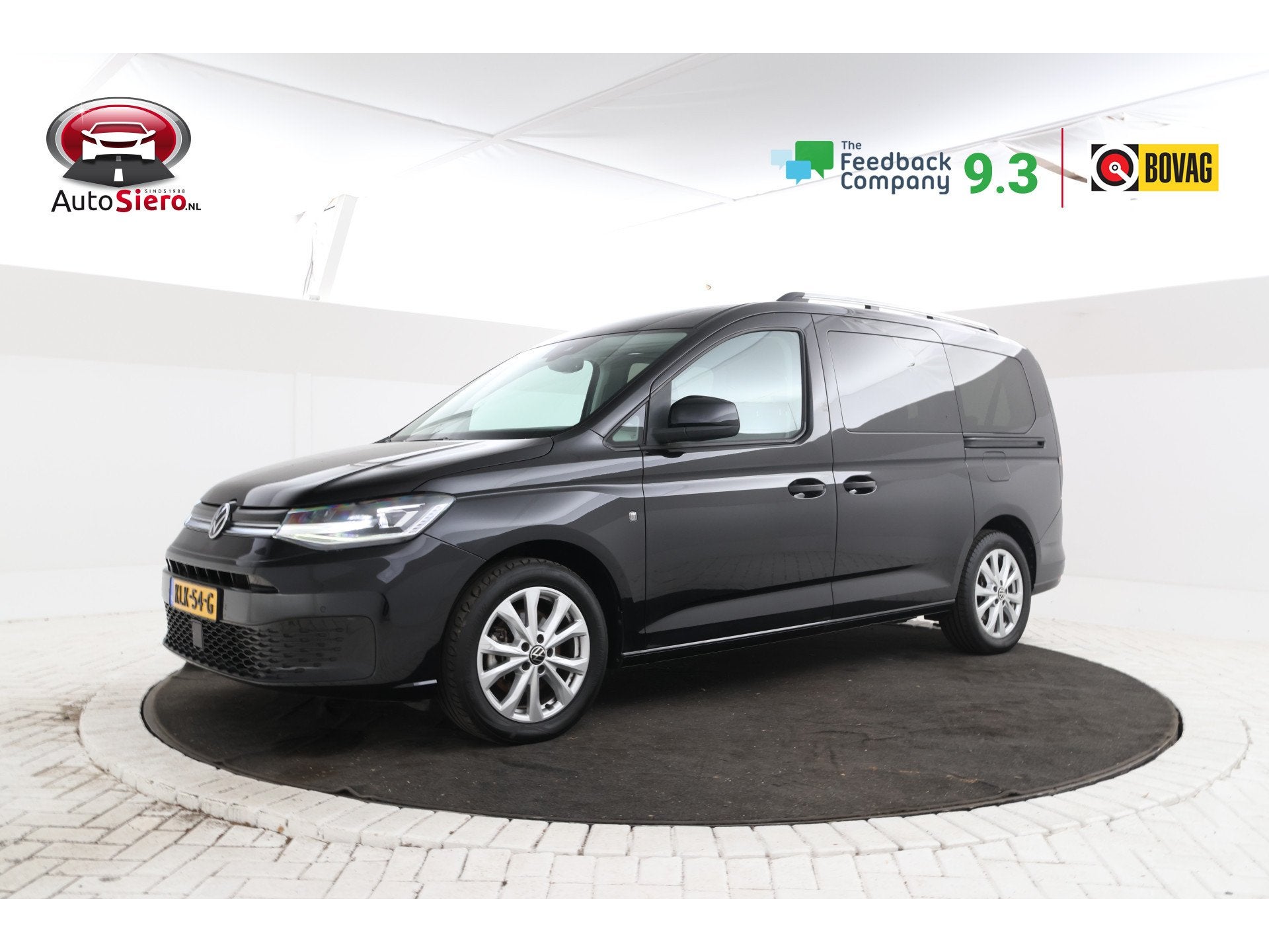 Volkswagen Caddy Maxi 1.5 TSI 7p DSG Automaat, 7 Persoons, A, Auto's, Stof, Euro 6, Zwart, Particulier
