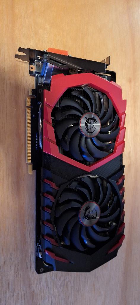 Videocard MSI GeForce GTX 1060 GAMING X 3G, Computers en Software, Videokaarten, PCI-Express 3, HDMI, Ophalen of Verzenden, Nvidia