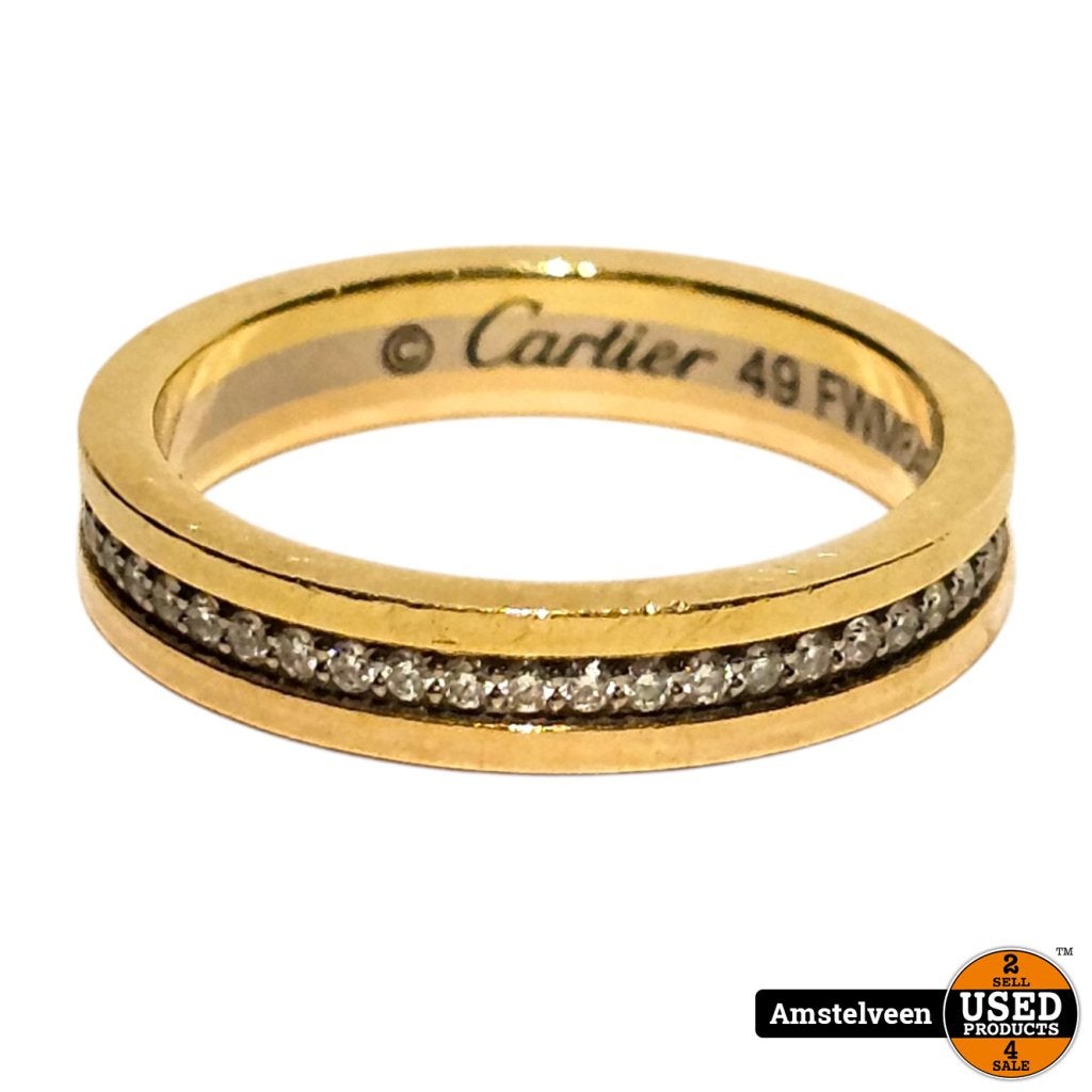 Cartier Vendome Ring 49 Diamond, Sieraden, Tassen en Uiterlijk, Ringen, Gebruikt