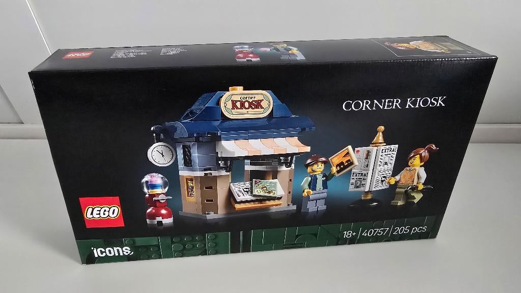Lego 40757 Corner Kiosk nieuw in ongeopende doos, Overige thema's, Lego, Nieuw, Ophalen of Verzenden