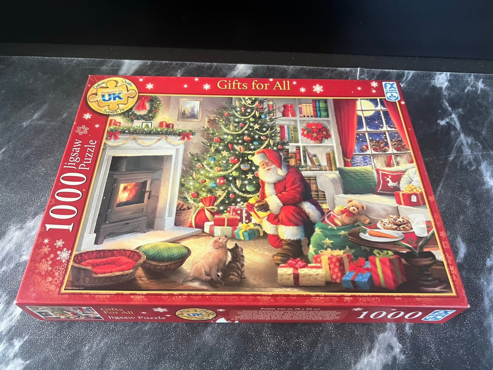 Schmidt puzzel 1000 stukjes Gifts for all, Ophalen of Verzenden, 500 t/m 1500 stukjes, Zo goed als nieuw