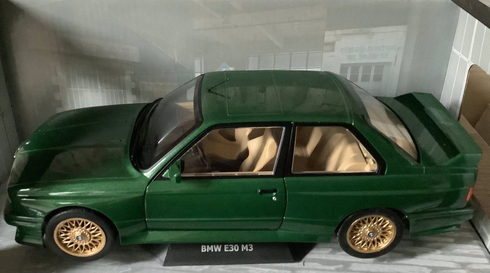 BMW E30 M3 British Racing Green, Ophalen of Verzenden, Nieuw, Solido