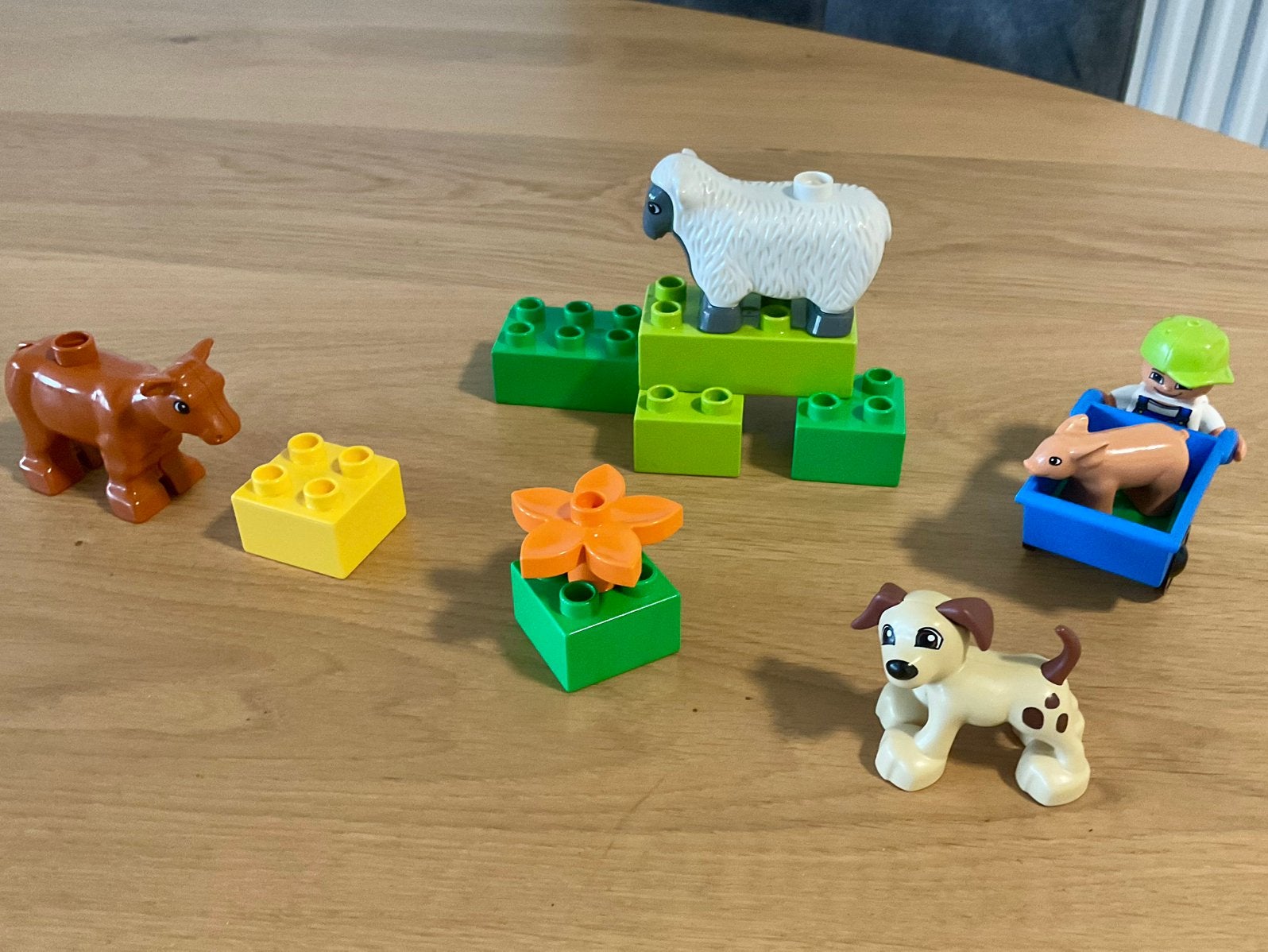Duplo : 4972 - Boerderij dieren - compleet set, Kinderen en Baby's, Ophalen, Zo goed als nieuw