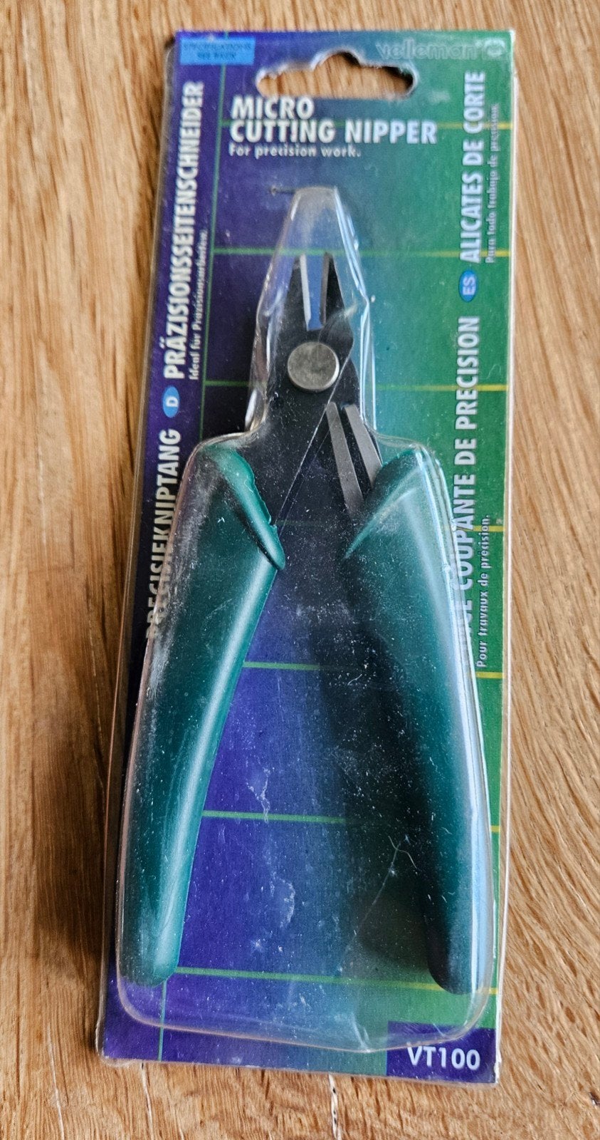 Nieuw! Velleman VT100 Micro Kniptang - Precisie Gereedschap, Ophalen of Verzenden, Nieuw, Tang, Overige merken