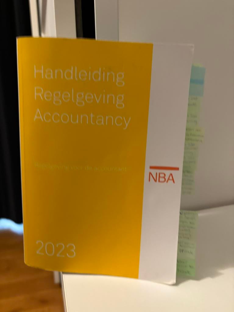 Handleiding Regelgeving Accountancy - HRA 2023, Ophalen of Verzenden, Zo goed als nieuw, Overige niveaus