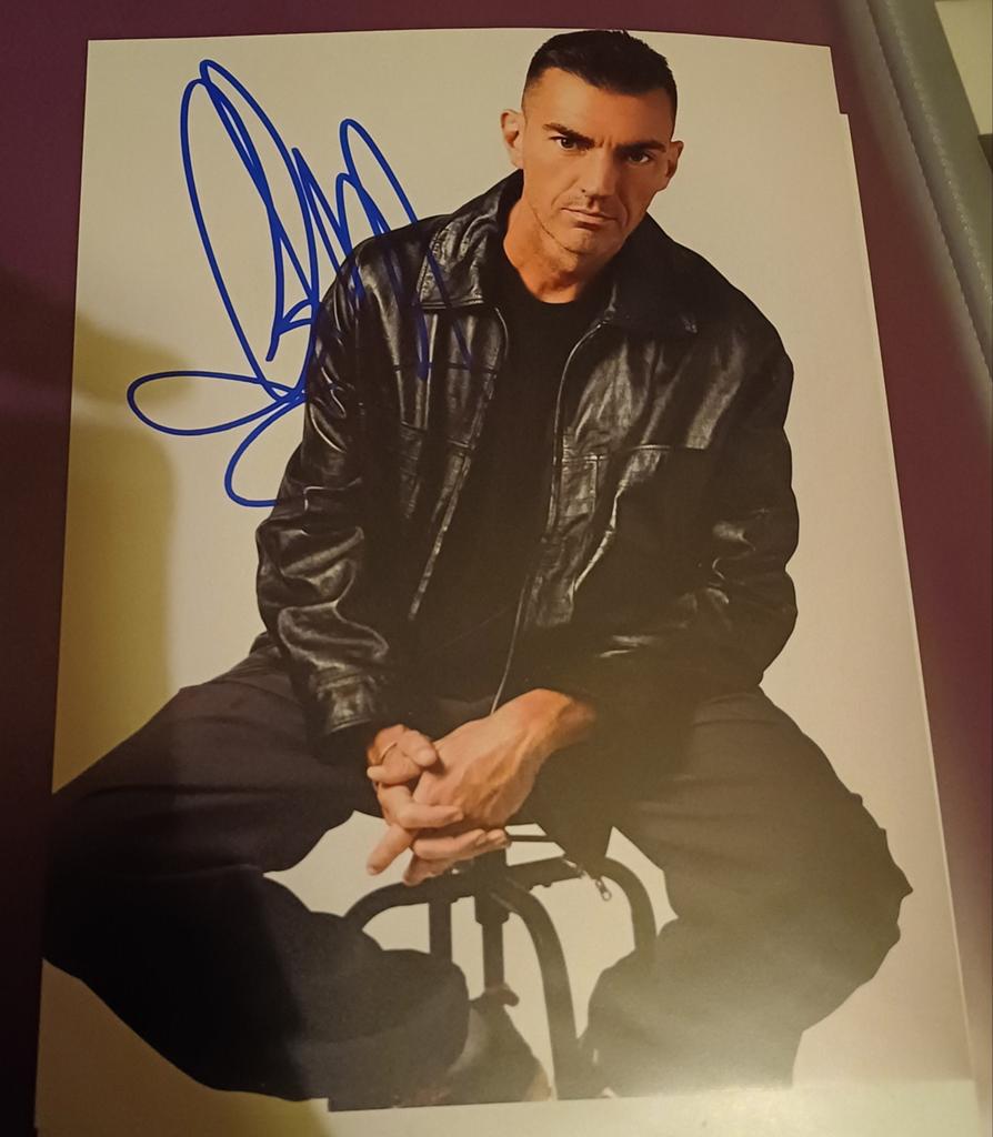 Gabry Ponte handtekening gesigneerde foto 20x15cm, Ophalen of Verzenden, Zo goed als nieuw, Foto of Kaart