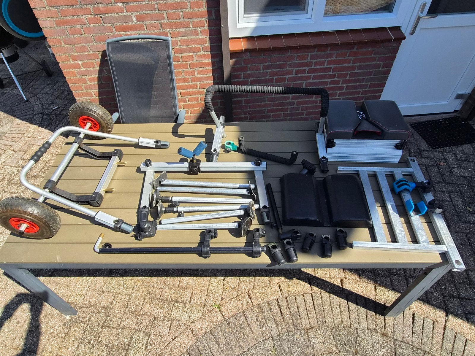 Veel Rive zitkist onderdelen en accessoires en transportkar, Ophalen, Gebruikt, Koffer of Tas