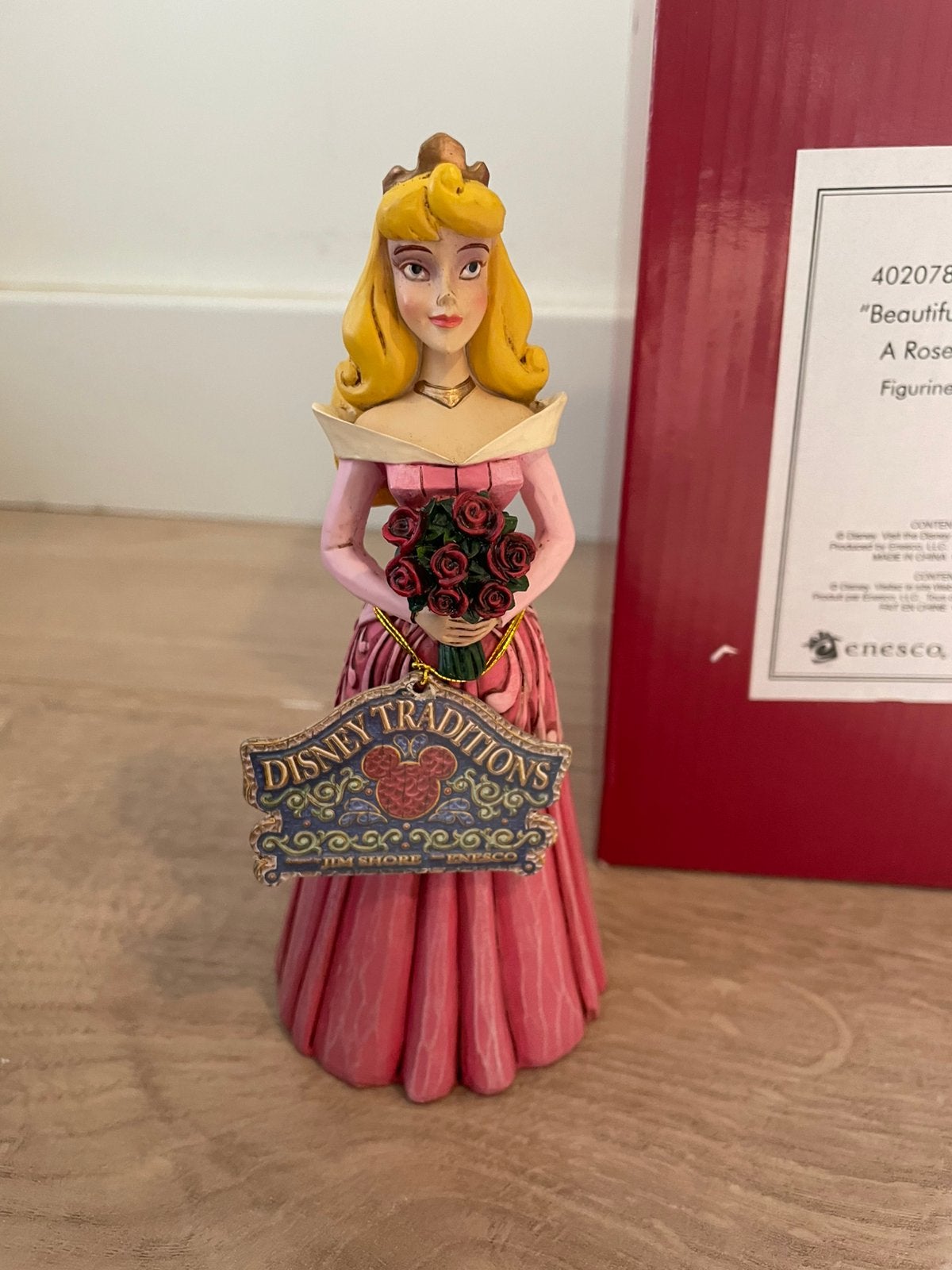 Disney traditions Jim shore  doornroosje Aurora Sonata, Ophalen of Verzenden, Nieuw, Beeldje of Figuurtje