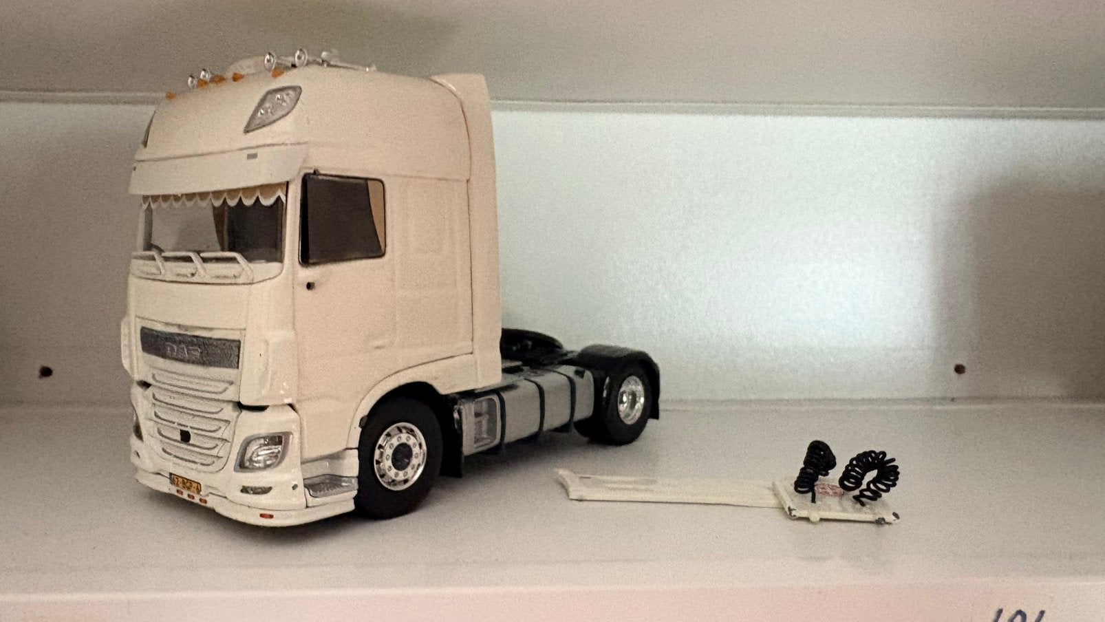 WSI XF MY13 wit verbouw, Ophalen of Verzenden, Zo goed als nieuw, Bus of Vrachtwagen, Wsi