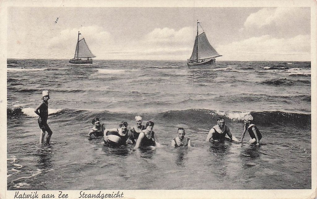 703-345-045 Katwijk aan Zee Strandgezicht, Verzenden, Voor 1920, Zuid-Holland