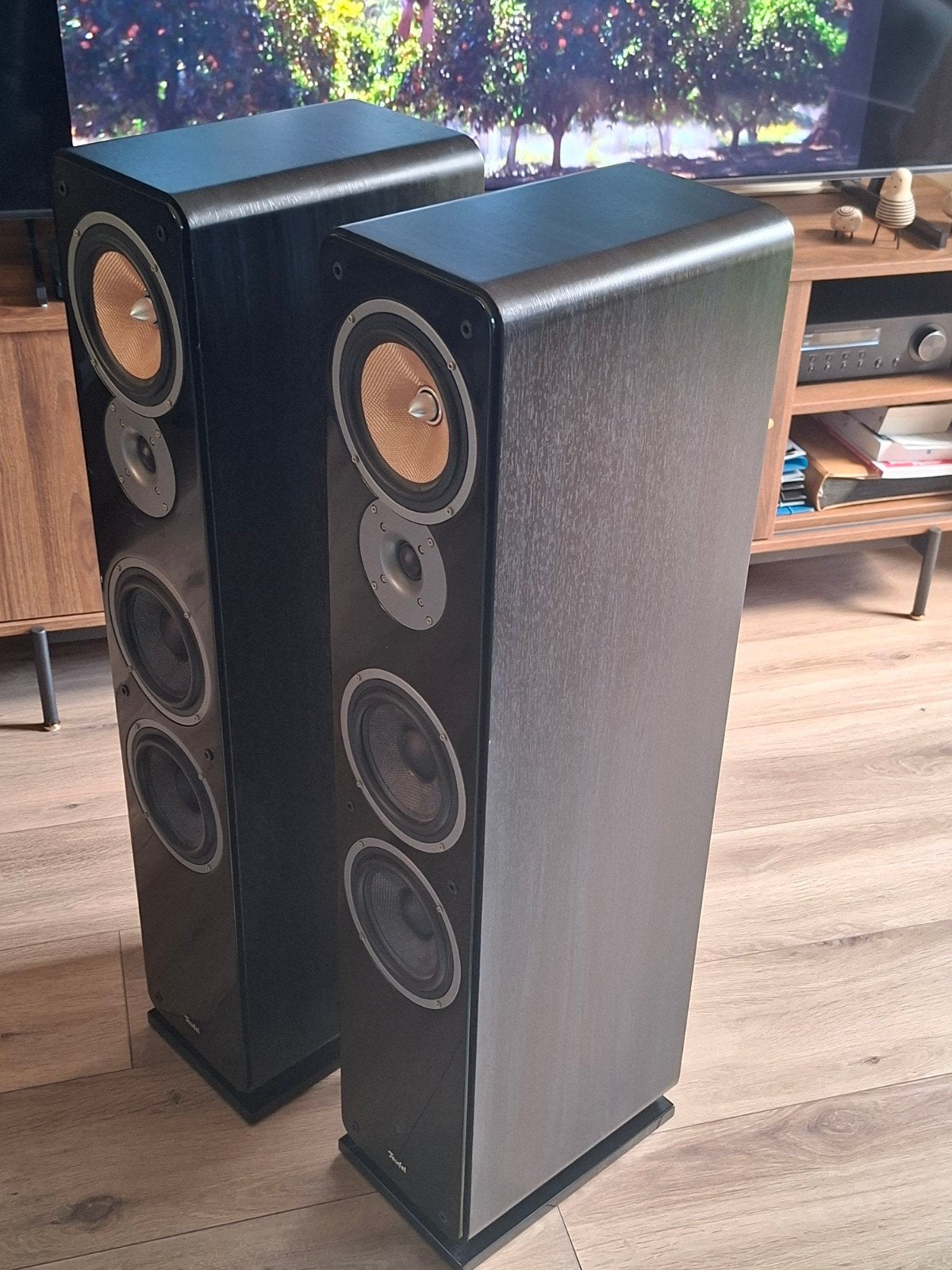 Teufel Ultima 40 Active Vloerstaande Luidsprekers, Vloerstaande luidspreker, Zo goed als nieuw, Bluetooth, Ophalen