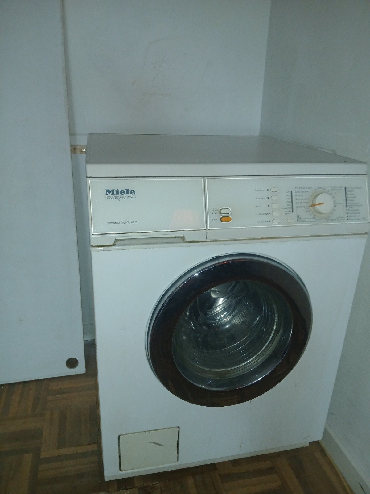 wasmachine, Miele, Ophalen, Gebruikt, 1200 tot 1600 toeren, 85 tot 90 cm