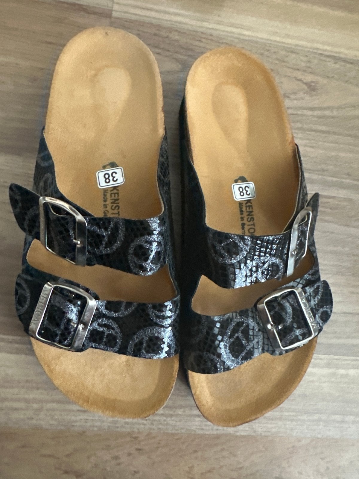 Birkenstock slippers maat 38, Kleding | Dames, Ophalen, Nieuw, Zwart, Slippers