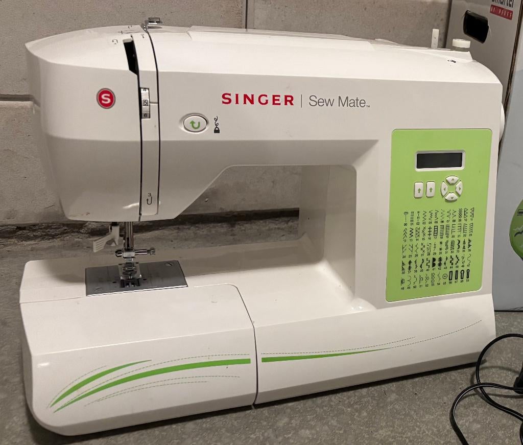 Singer Sew Mate naaimachine, Ophalen, Gebruikt, Naaimachine, Singer