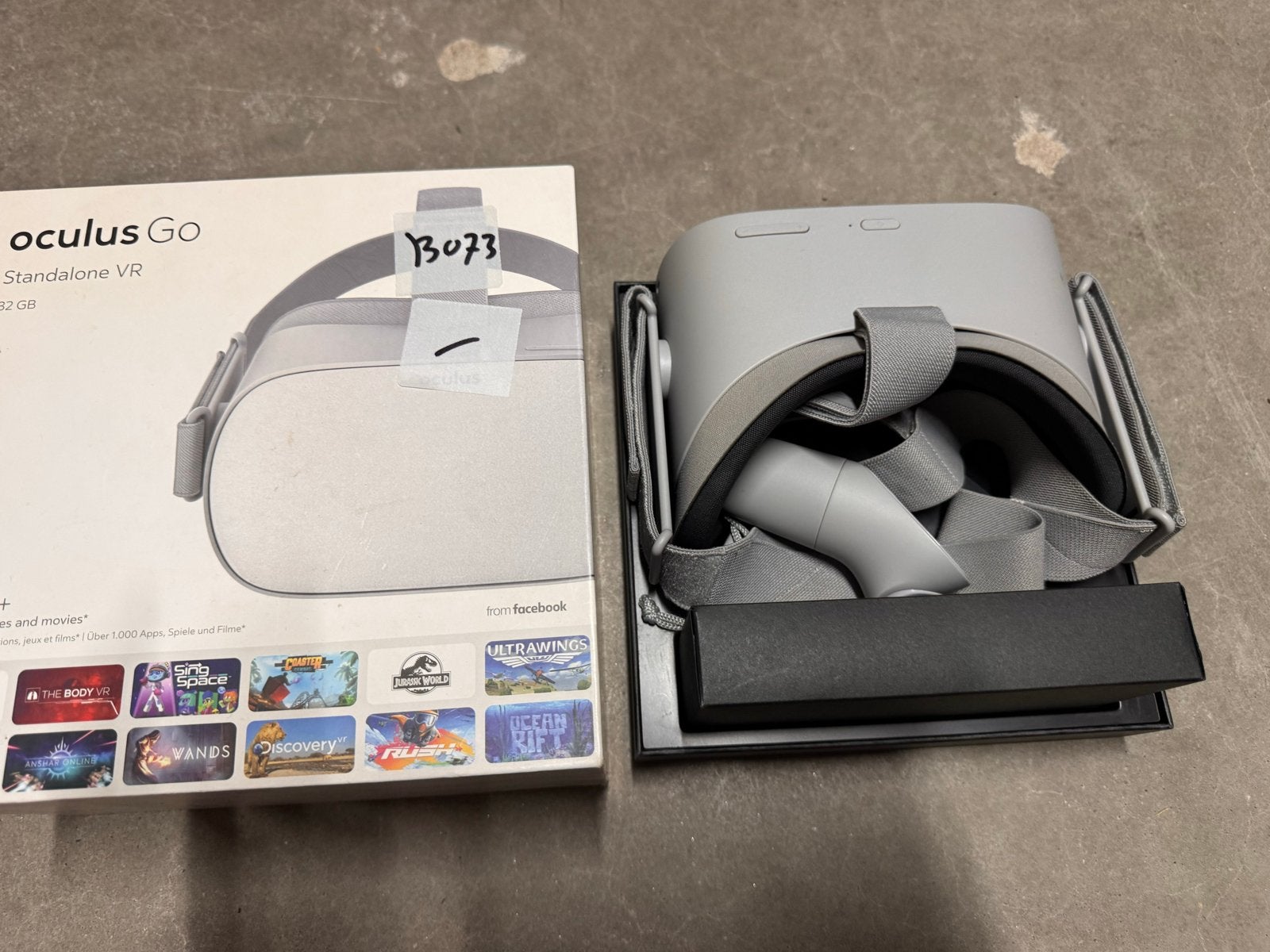 4x Oculus Go 32GB Standalone VR met Rift Touch Controllers, Spelcomputers en Games, Virtual Reality, Ophalen, Gebruikt, VR-bril