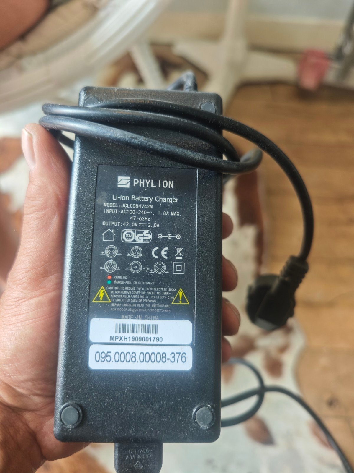 E bike acculader, Fietsen en Brommers, Fietsaccessoires | Fietsaccu's, Ophalen of Verzenden