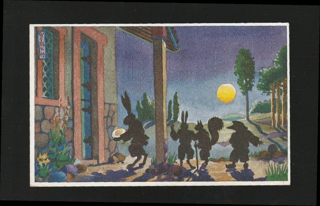 De zilveren spiegel illu Wim van Nieuwen hoven B06-21, Ophalen of Verzenden, 1920 tot 1940, Ongelopen