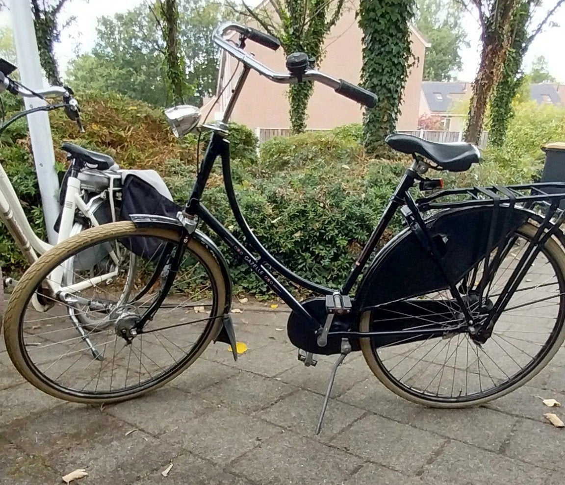 omafiets, Ophalen, Gebruikt