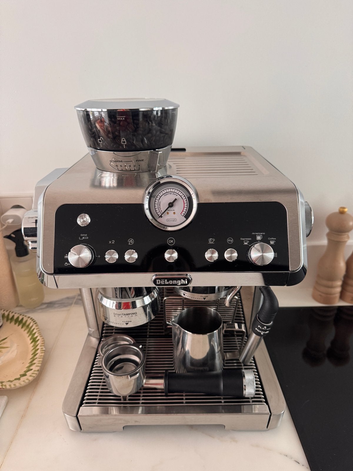 De'Longhi La Specialista Espresso Machine, Gebruikt, Espresso apparaat, Koffiebonen, 2 tot 4 kopjes