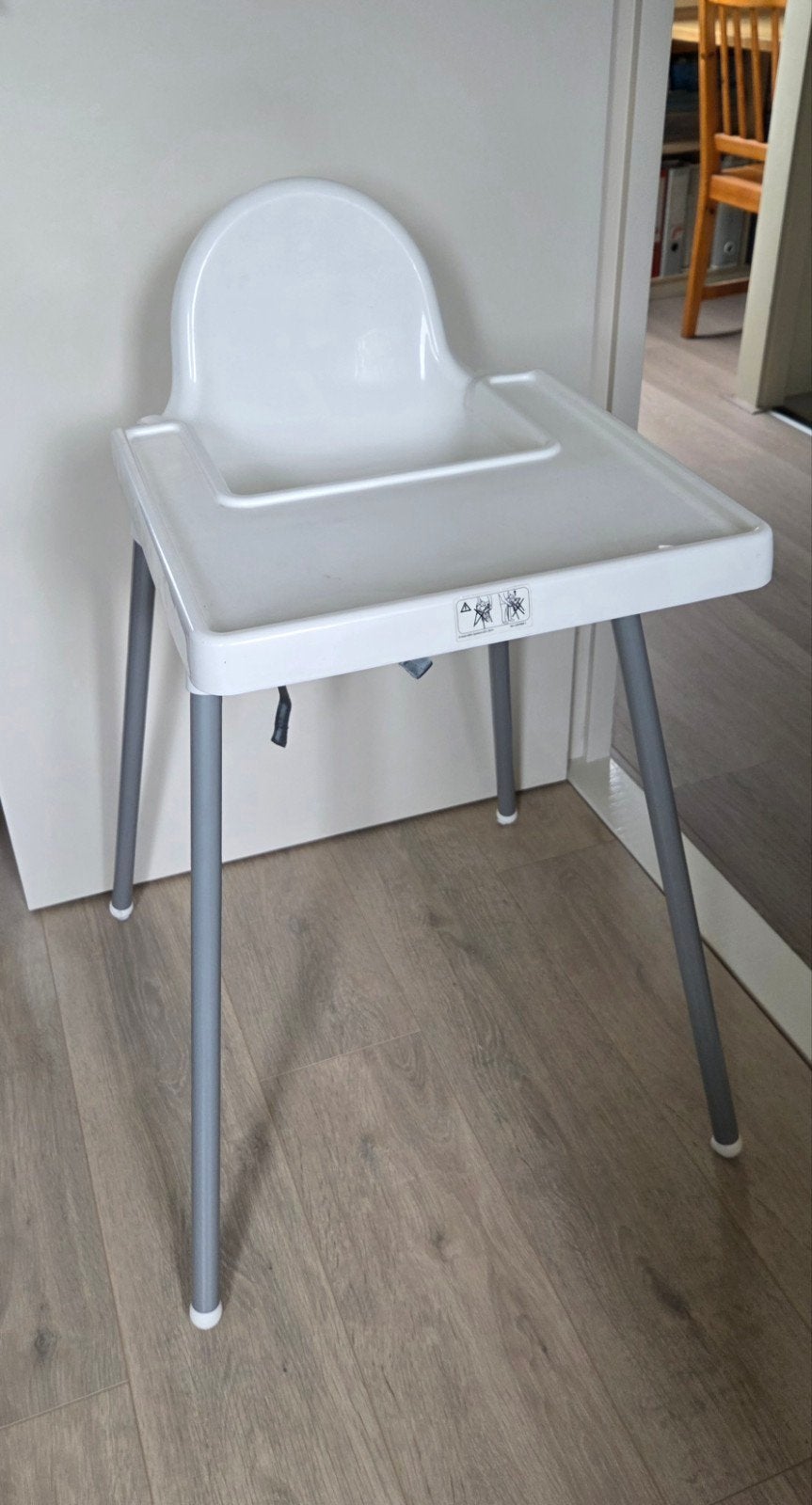 IKEA Antilop kinderstoel met eetblad, Ophalen, Gebruikt, Overige typen, Afneembaar eetblad