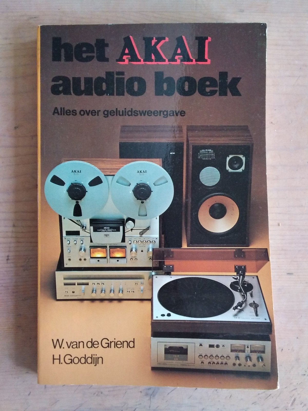 Het AKAI audio boek - W. vd Griend H. Goddijn, Boeken, Verzenden, Gelezen