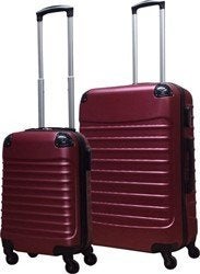 rolls kofferset 2-delig: stevig ABS polycarbonaat,cijr,slot,, Wieltjes, Hard kunststof, Nieuw, Ophalen of Verzenden