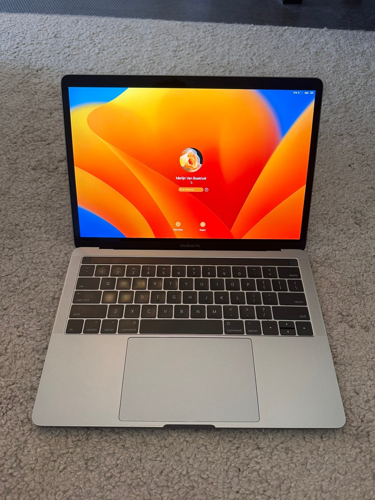 Macbook Pro 13 Inch Touchbar, Computers en Software, Apple Macbooks, MacBook Pro, 256 GB, 2 tot 3 Ghz, Qwerty