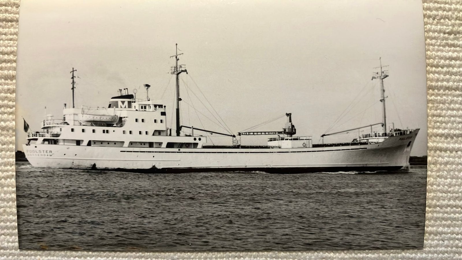POOLSTER  1962 Müller  werf Friesland Lemmer Amels, Ophalen of Verzenden, Zo goed als nieuw, Kaart, Foto of Prent
