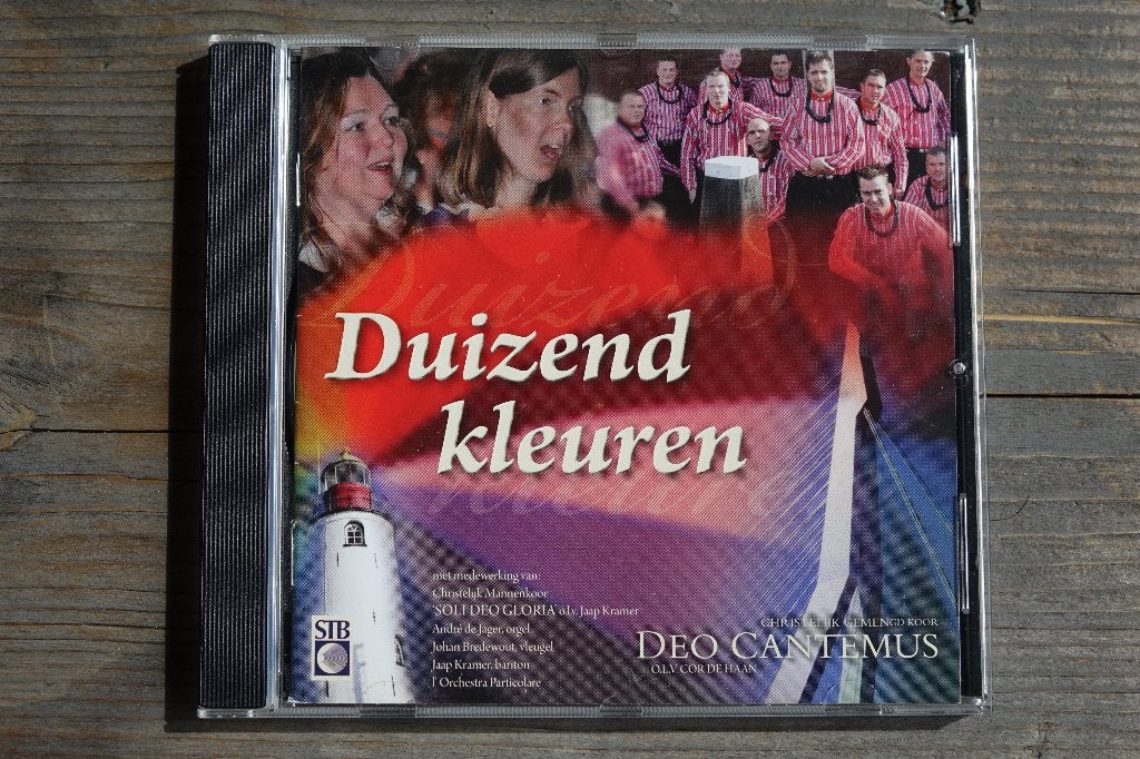 Duizend kleuren, Christelijk gemengd koor Deo Cantemus, Ophalen of Verzenden, Zo goed als nieuw, Gospel