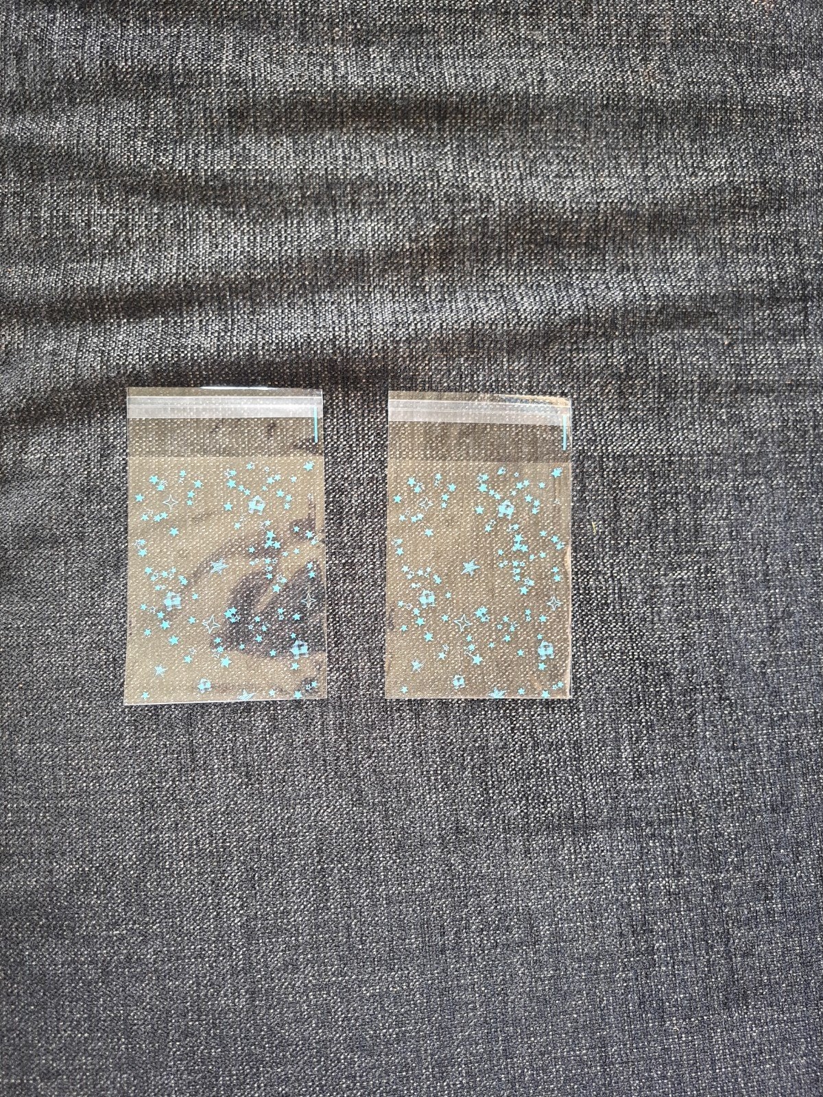 Foliezakjes blauwe sterretjes 100 stuks traktatie, Ophalen of Verzenden, Nieuw, Overige typen, Geboorte of Huwelijk