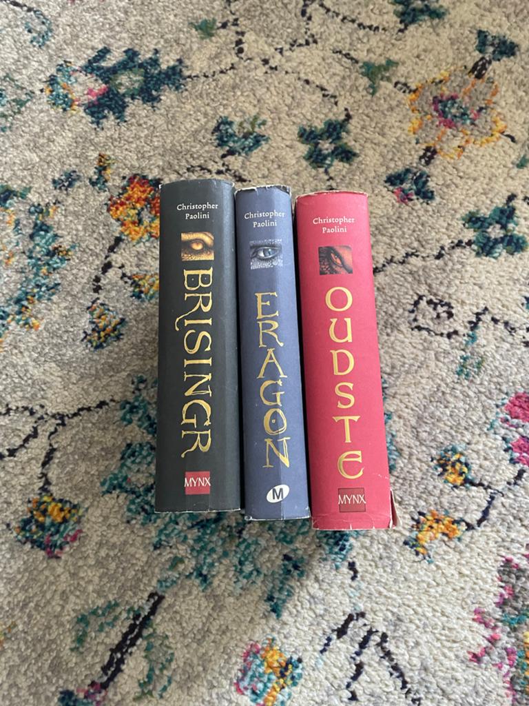 Eragon, Oudste, Brisingr - Christopher Paolini (3 boeken), Ophalen of Verzenden, Gelezen