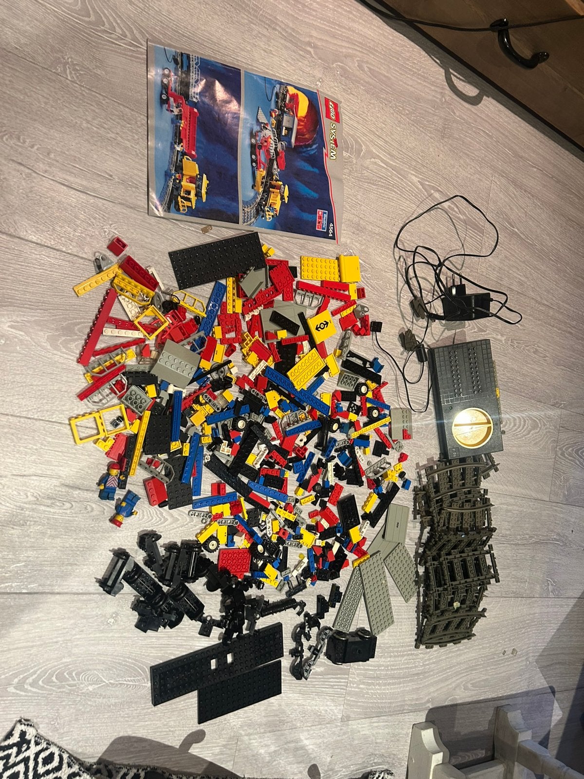 Lego 4564 cargo trein, Kinderen en Baby's, Speelgoed | Duplo en Lego, Ophalen of Verzenden, Zo goed als nieuw