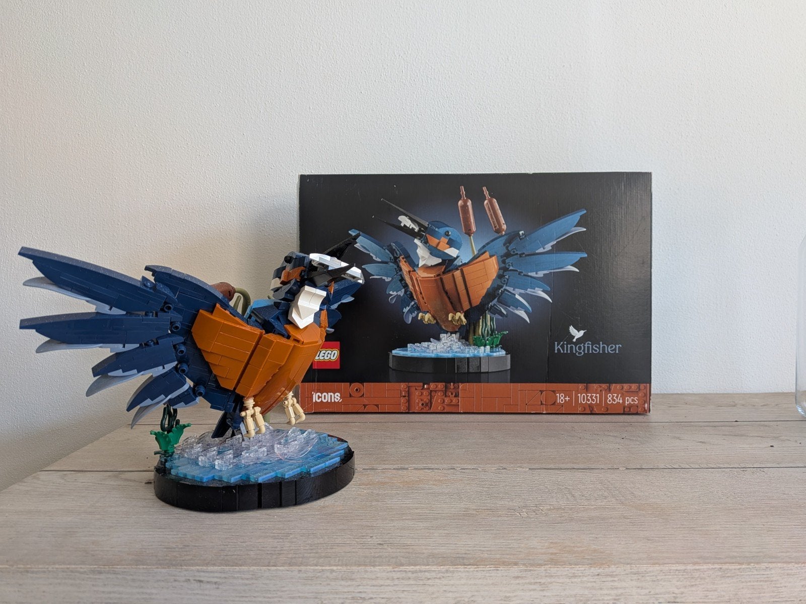 LEGO Icons IJsvogel (10331), Kinderen en Baby's, Speelgoed | Bouwstenen, Ophalen, Zo goed als nieuw
